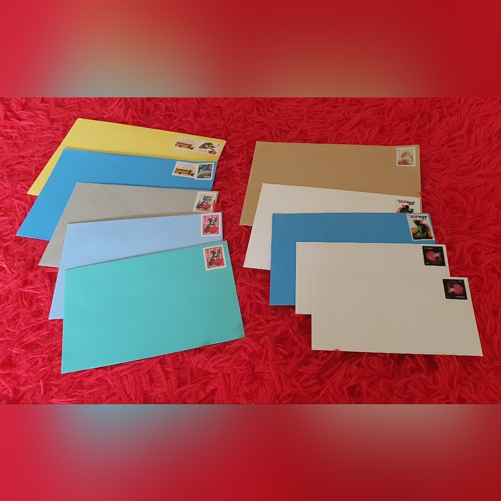 FREE set of 10 Forever-stamped envelopes with any purchase